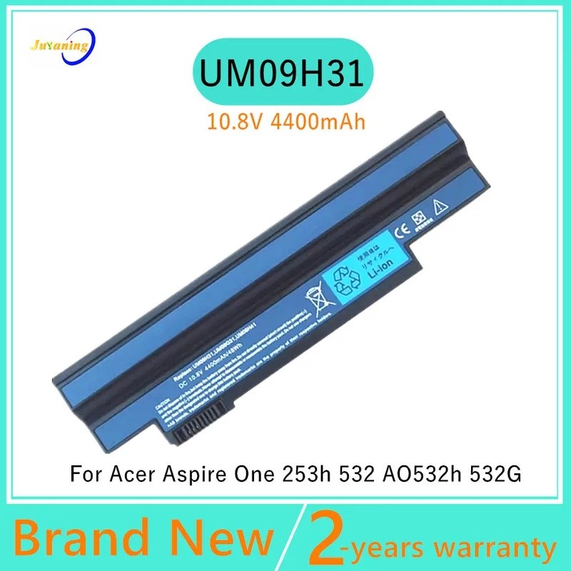 แบตเตอรี่แล็ปท็อปสําหรับ Acer Aspire LT21 10.1 นิ้ว LT2101n UM09G51 UM09G71 UM09G75 UM09H56 UM09H70 