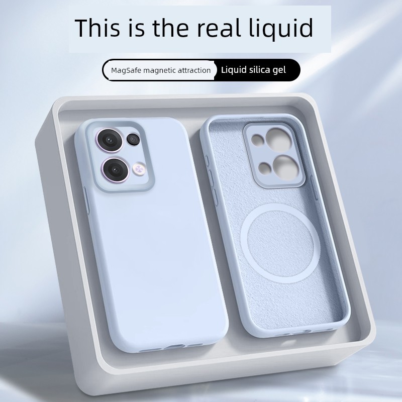 Magnetic Fred เหมาะสําหรับ opporeno15 เคสโทรศัพท์ 16OPPO Reno13Pro/Reno14Pro เคสป้องกัน 0PP0 Reno12P