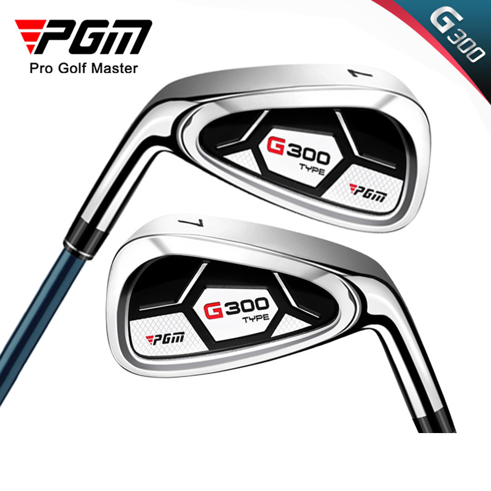 PGM 7 Irons Golf Clubs มือซ้าย R/S สแตนเลสคาร์บอนผู้ชายเริ่มต้นการฝึกอบรม Clubs ความยืดหยุ่นสูงออกกํ