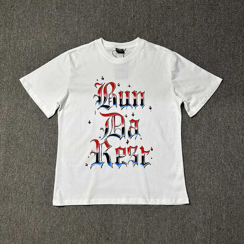 VLONE FOG Corteiz VLONE FOG Corteiz VLONE FOG สีพิมพ์แขนสั้นเสื้อยืดผู้ชายผู้หญิงสไตล์อเมริกัน Stree
