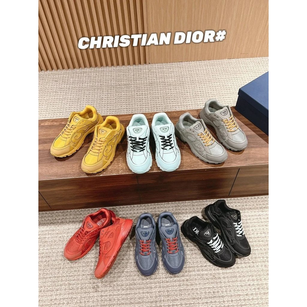 Dior 21 Dior & Stone Island Joint Style รองเท้าผ้าใบ Face-hitting NB?ตอนนี้ D Ao B30 สไตล์ล่าสุด B30