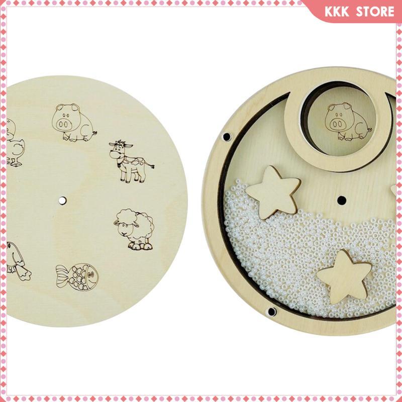[Wishshopefhx] Busy Board Material Busy Board Accessories Montessori Interactive Toy 6 ชิ้น