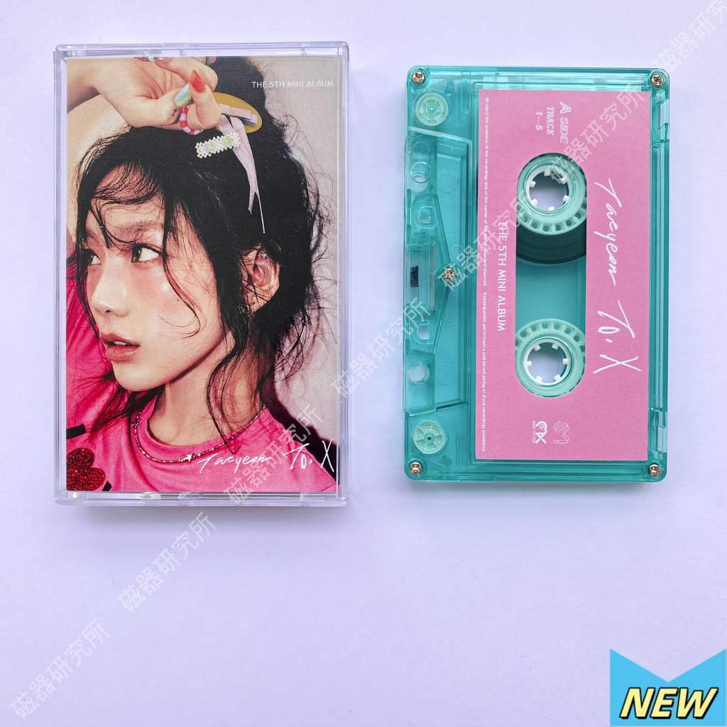 Taeyeon To.X The 5th Mini Album Cassette Tape Brand New Sealed Original XTP