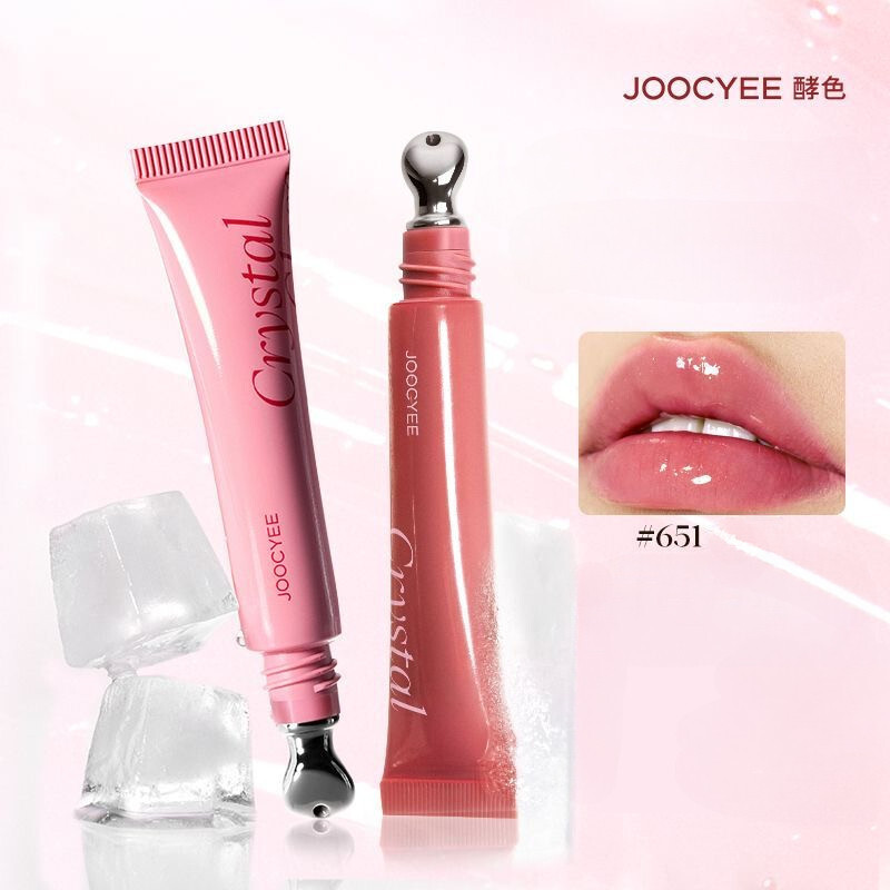 新款*JOOCYEE Lip Gloss Watery Essence Lip Gloss Hydrated Clear Moisturizing Lipstick