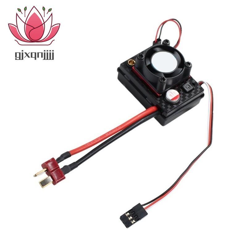 รถ RC อัพเกรด 35A ESC ไร้แปรงถ่านพร้อมพัดลมสําหรับ ?WLtoys? 144010,124017,124016,124007,184016,12400