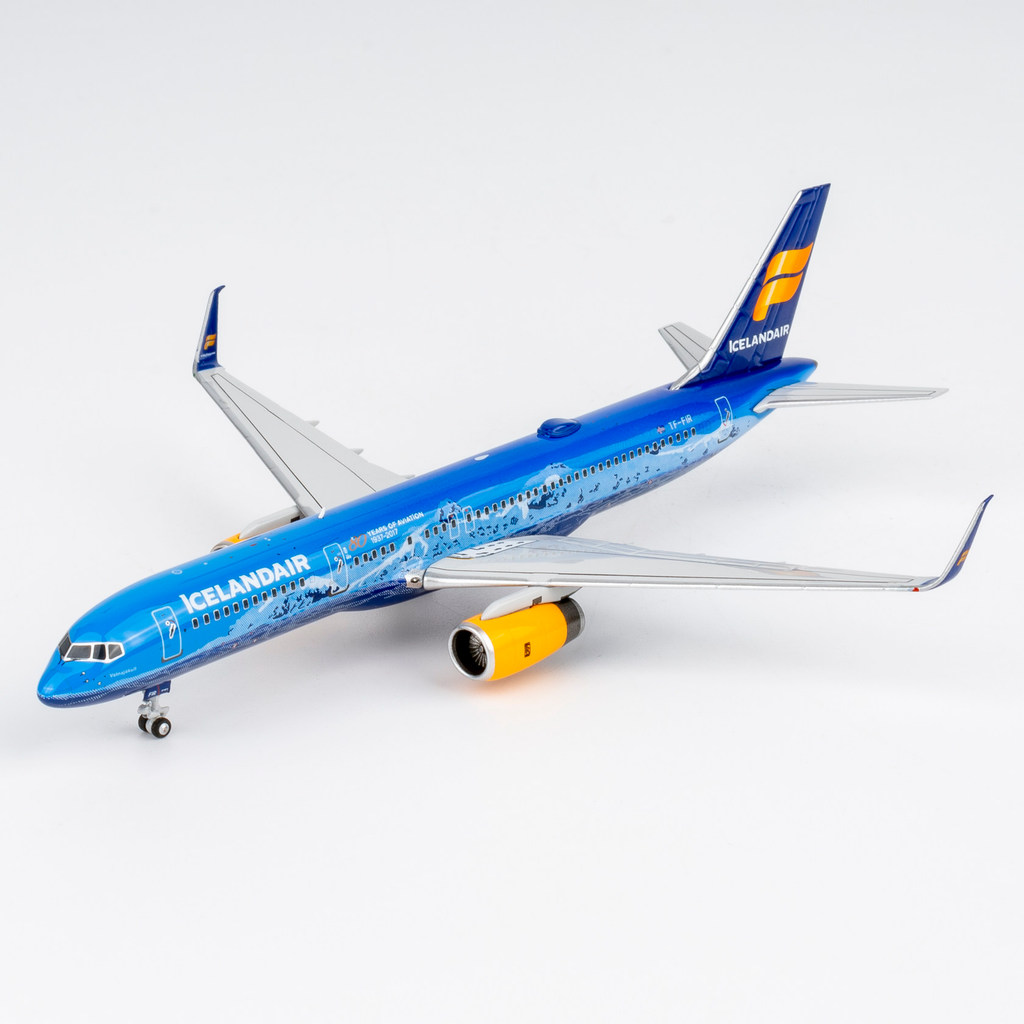 NG 53214 1/400 Iceland Airlines โบอิ้ง 757-200/w TF-FIR ภูเขาน้ําแข็งทาสี