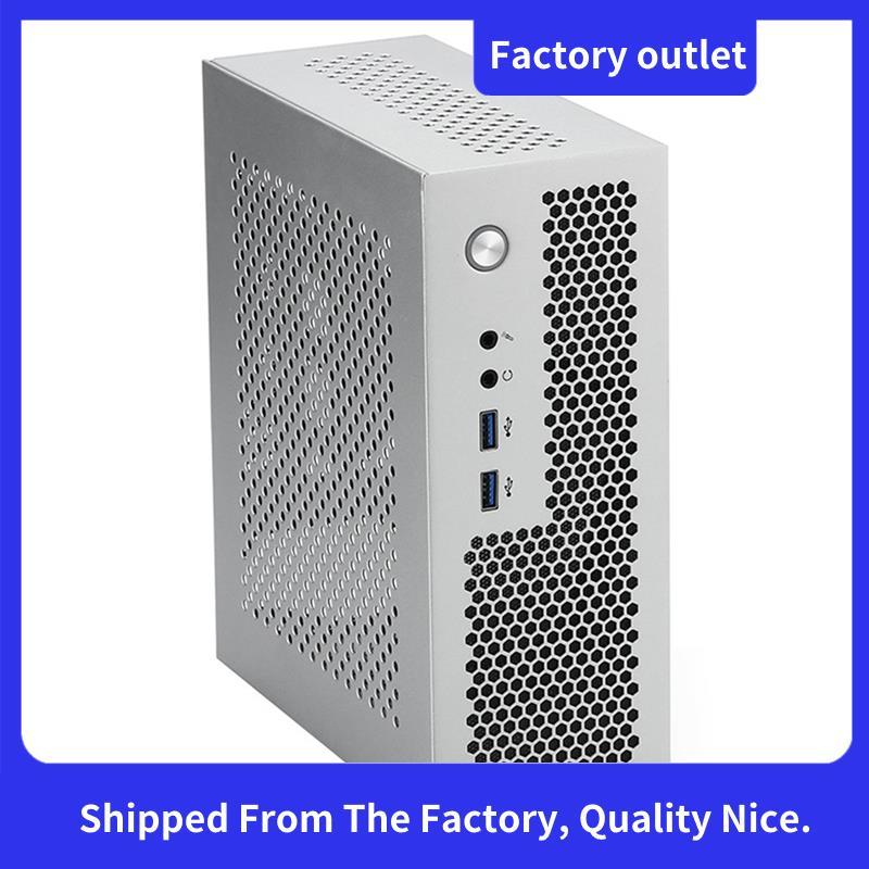 A09 HTPC เคสคอมพิวเตอร์ Mini ITX Gaming PC แชสซีเดสก์ท็อปแชสซี USB3.0 เคสคอมพิวเตอร์เคสคอมพิวเตอร์ที