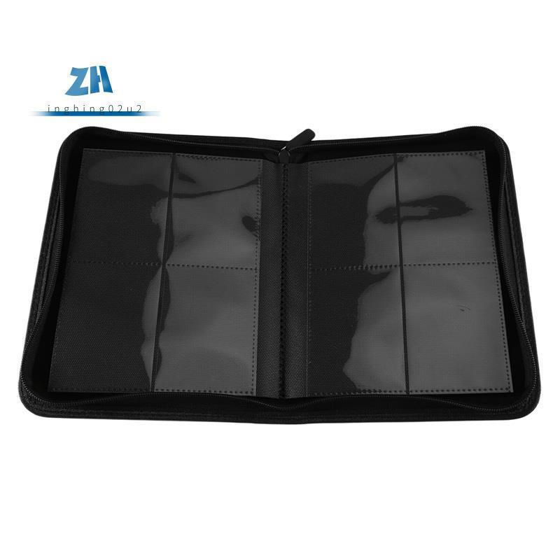 Trading Card Collection Binder 4 Pocket Card Binder Trading Card Album สําหรับการ์ดกีฬา,การ์ดสะสม
