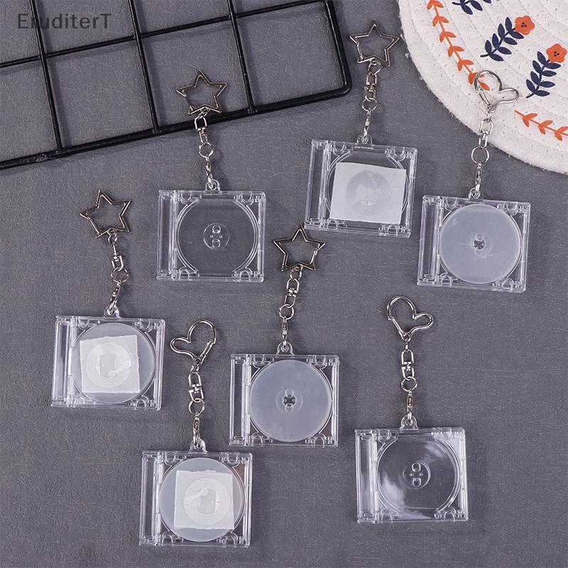 [EruditerT] Nk Album Mini CD Case Keychain CD Player Keyring Peripheralmemorative Album Key Holder F