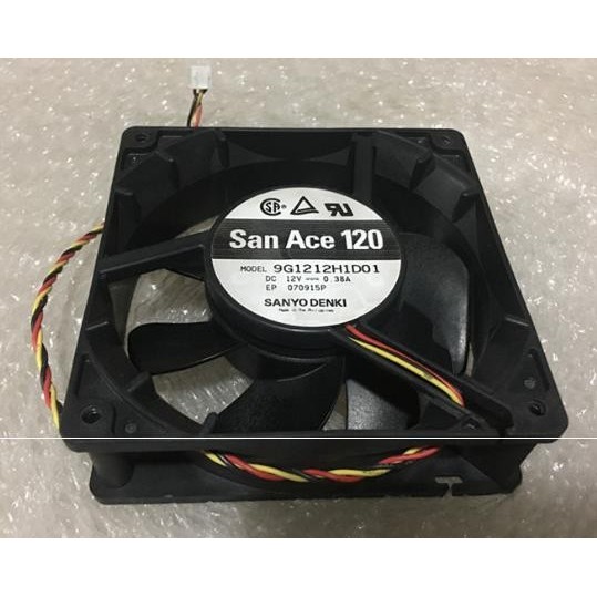 109R12H1011/G1011 9G1212H103/H1D01 พัดลมระบายความร้อนแชสซี 12V