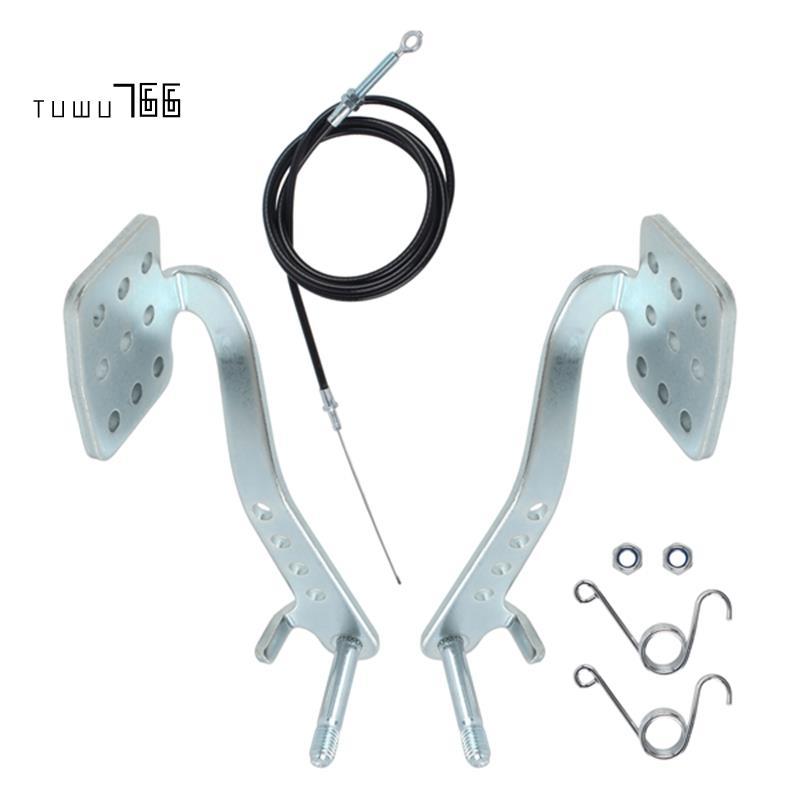 [tuwu766]แป้นเหยียบโกคาร์ทสําหรับ Carter Go Kart Accelerator Go Kart Pedals พร้อมสายคันเร่ง Go Kart 