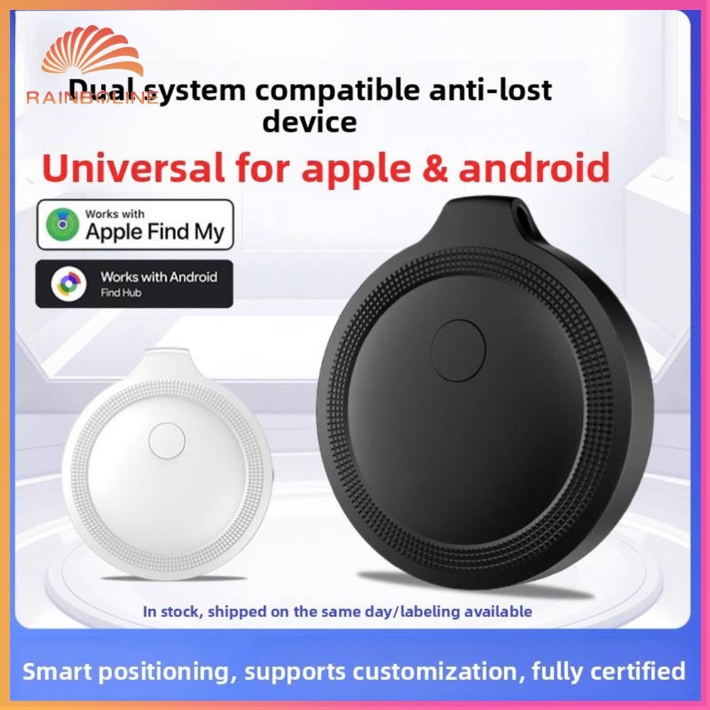 ฝน❤  IP67 กันน้ํา GPS Key Tracker ระบบคู่สําหรับค้นหา Android ของฉันค้นหา Hub Bag Finder