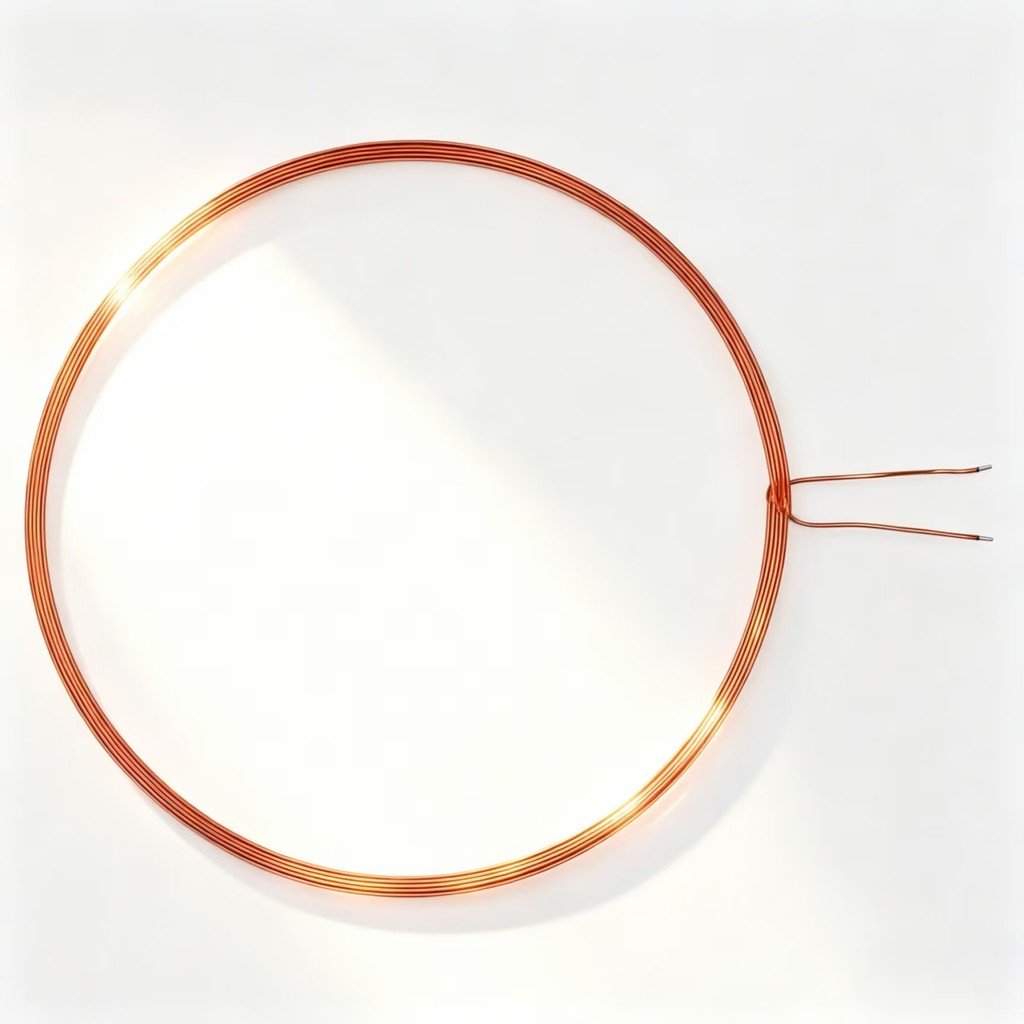 200mm187mm13.3 uH ชาร์จไร้สาย Single Wire Coil XKT-L122