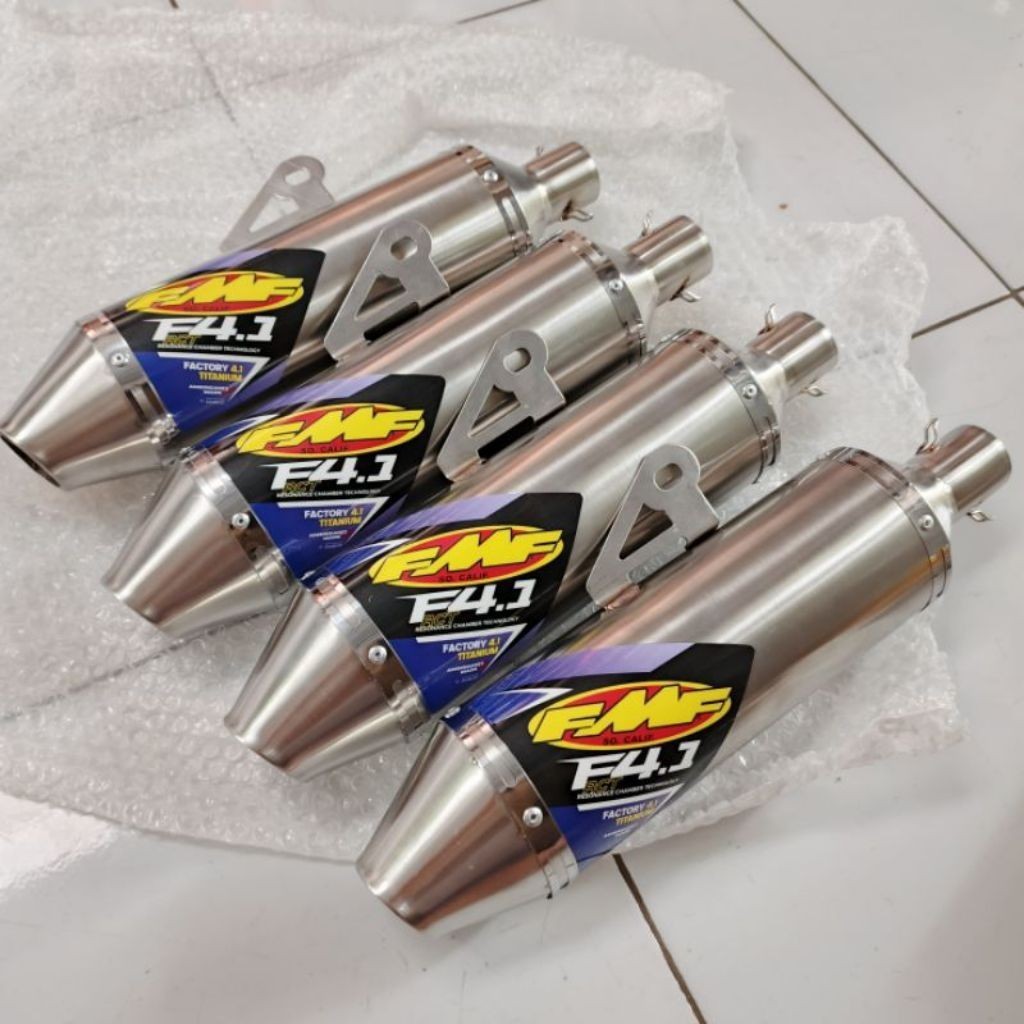 ไอเสีย FMF Powercore เครื่องเก็บเสียงสแตนเลสเพียง 38 มม.หนี escapment 38 มม.สําหรับ honda Nxr 125 15