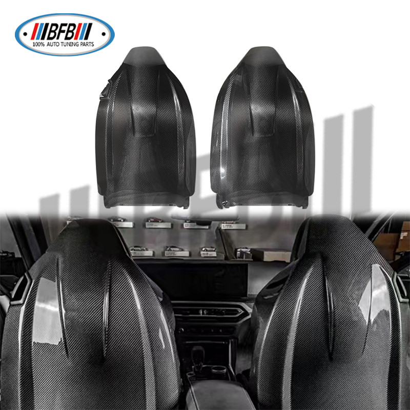Premium-สําหรับBMW G80 M3 & G82 M4 แห้งคาร์บอนไฟเบอร์ที่นั่งด้านหลังF97 X3M & F98 X4Mดัดแปลงที่นั่งร