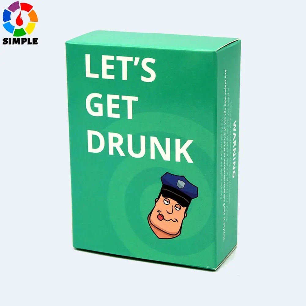 เกมดื่ม Kings Lets Get Drunk Card Game - A Fun Drinking Game Table Top Game