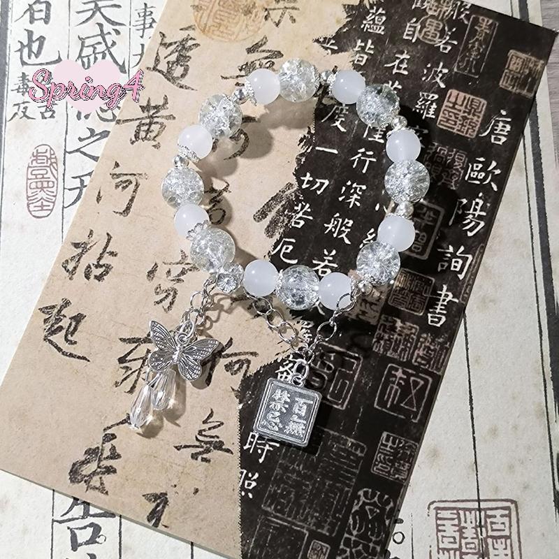<Spring4>Tian Guan Ci Fuสร้อยข้อมือคอสเพลย์Xie Lian Hua Cheng Heavenอย่างเป็นทางการ Blessingผีเสื้อจ