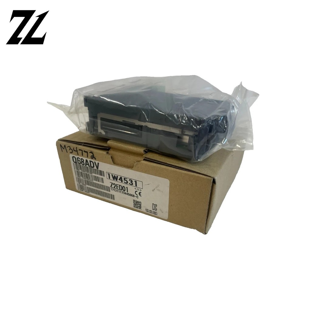 JIZW Q68ADV Q Series PLC อินพุตแรงดันไฟฟ้าแบบอะนาล็อก Programmation Logic Controller อุตสาหกรรม Auto