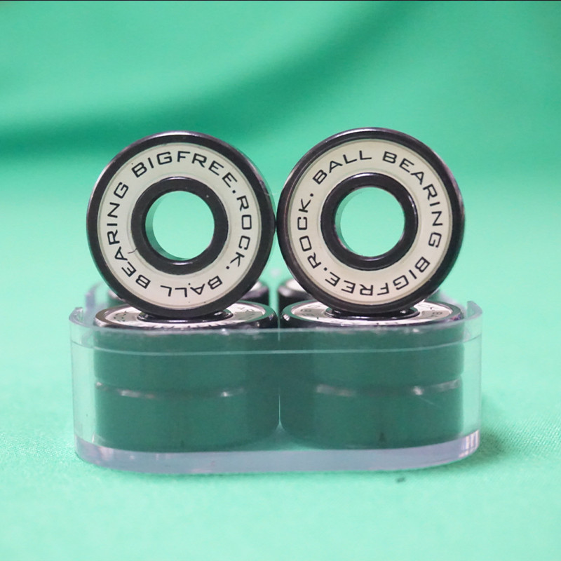 BIGFREE Skateboard ROCK ROCK แบริ่งความเร็วสูง Professional Double Rocked Skateboard Bearing อายุการ