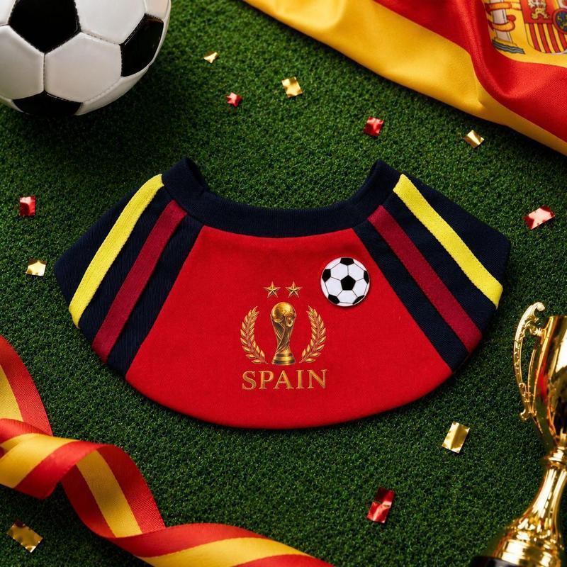 Milk Potato World Cup Merchanded Theme Pet Bib Cat Cat