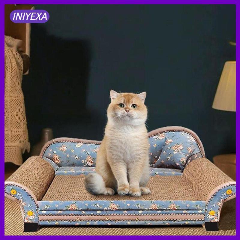 [Iniyexa] Cat Scratching Board Pet Cat Bed Cat Couch Bed for Dogs Indoor Cat Bunny