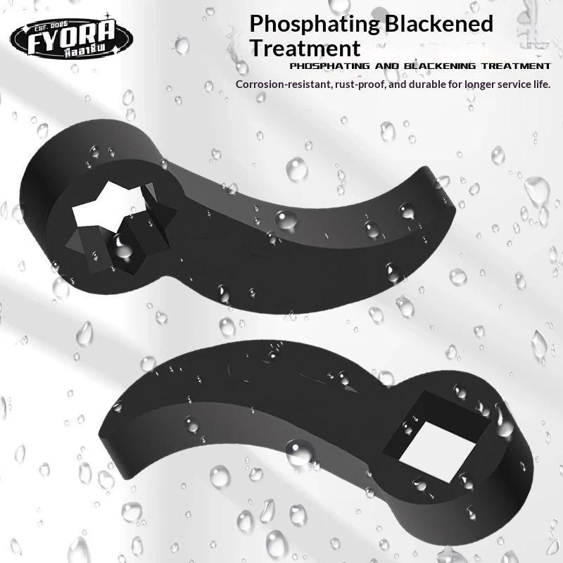 ฟิโอรา ​​หัวอะแดปเตอร์บาร์กระทิงฮอร์นแงะ​​ Axle Disassembling Tool Forneck ประแจ 1/2Drive Shaft Repa