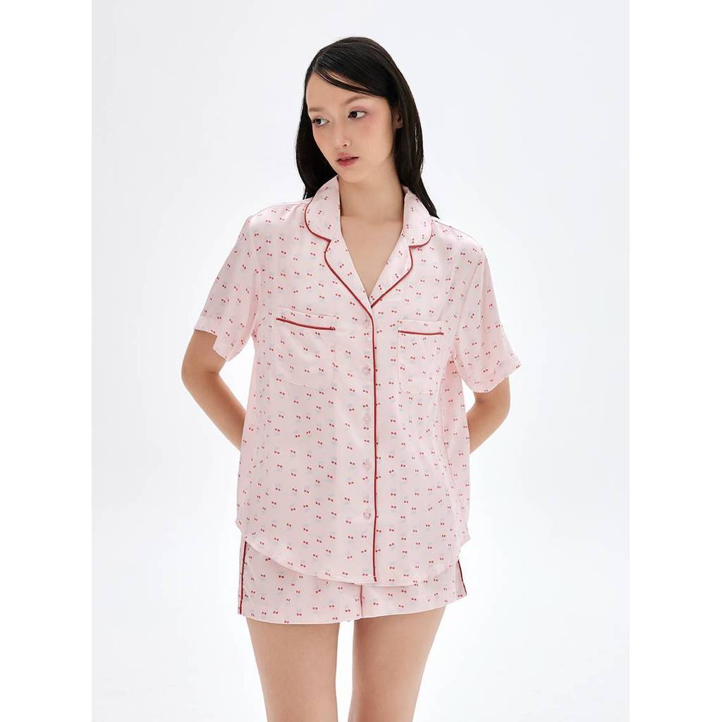 เซ็ตชุดนอน เสื้อแขนสั้น กางเกงขาสั้น รหัส SVG26011