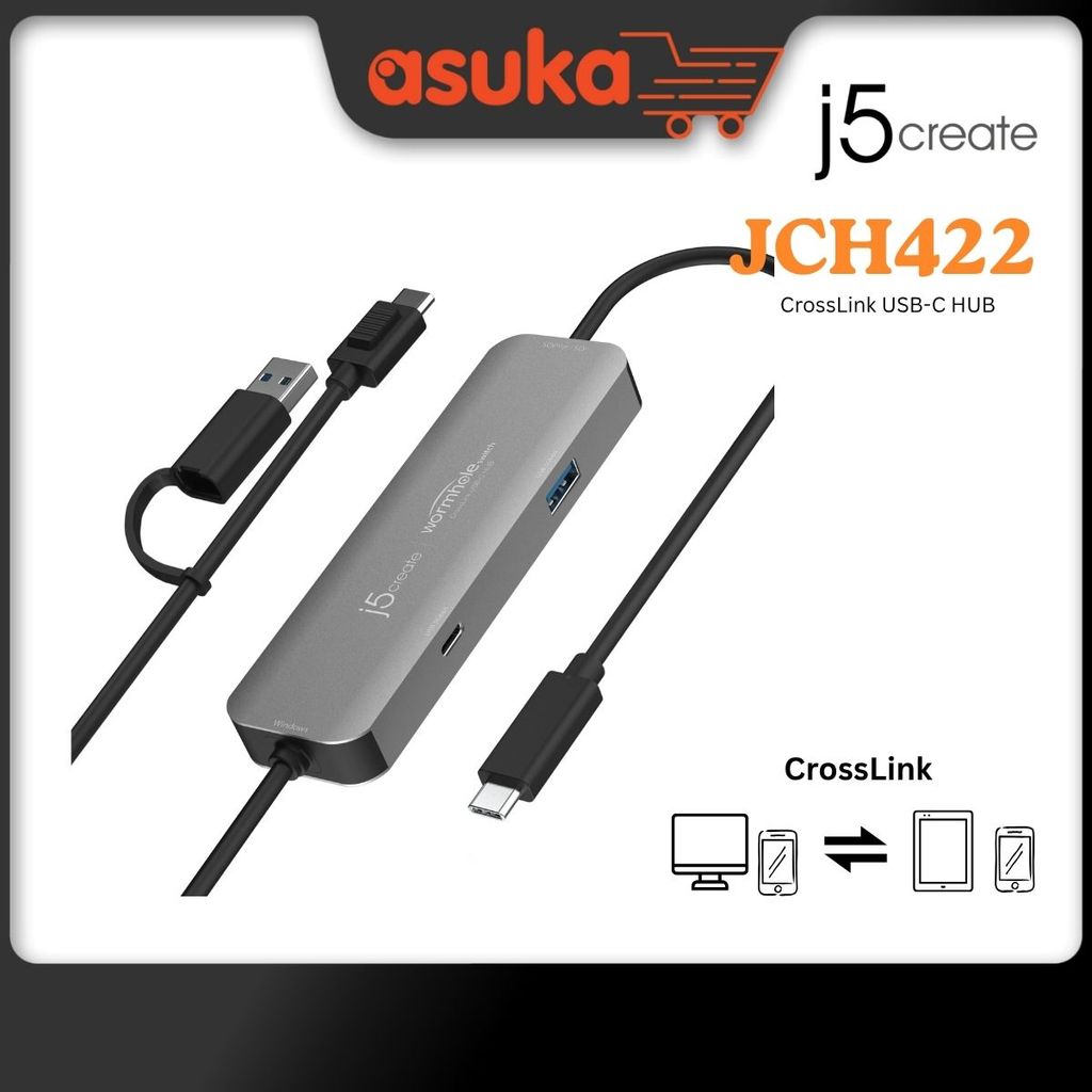 J5Create JCH422 CrossLink2 USB-C HUB – i*S / i4adOSx Windows