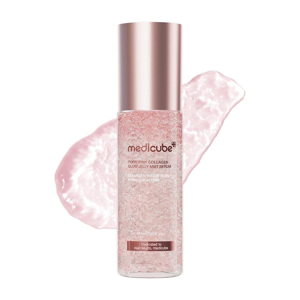 Medicube Jelly Mist Serum พร้อมคอลลาเจน Pink PDRN, 2.02 fl.oz CMMJ