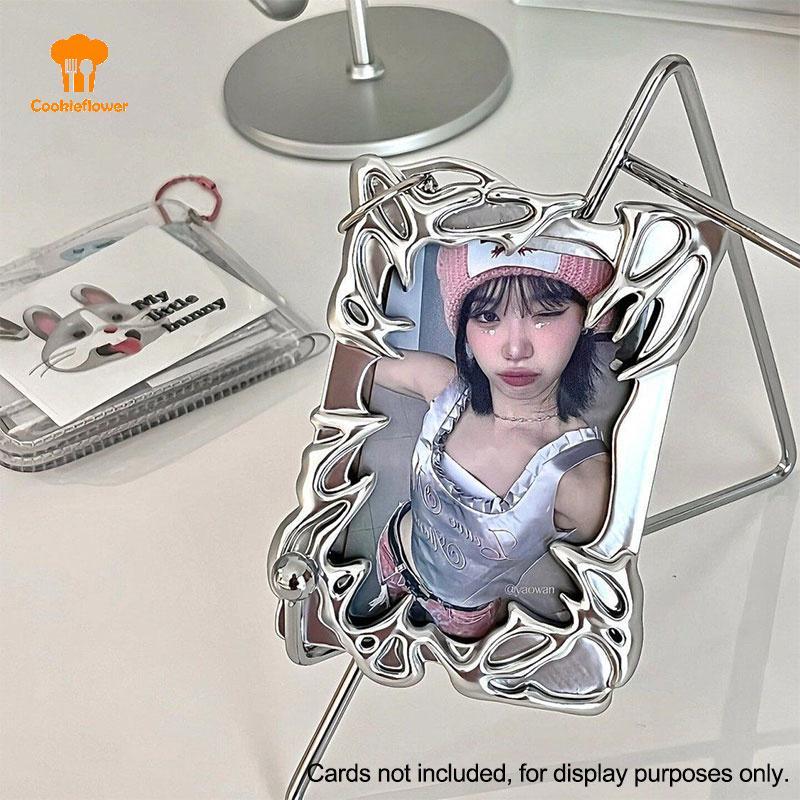 CKFR Electroplated Premium Feeling Creative Card Holder K-POP Idol Card Holder