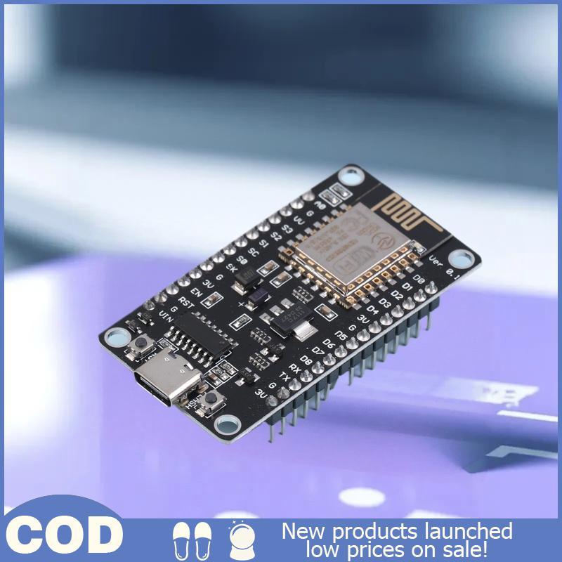 สหนมคนคอเต่าหล่อเย็นเดิม Nodemcu Lua V2.1 ESP8266 ESP-12F บอร์ดพัฒนา WIFI Micro USB- CH340 บอร์ดพร้อ
