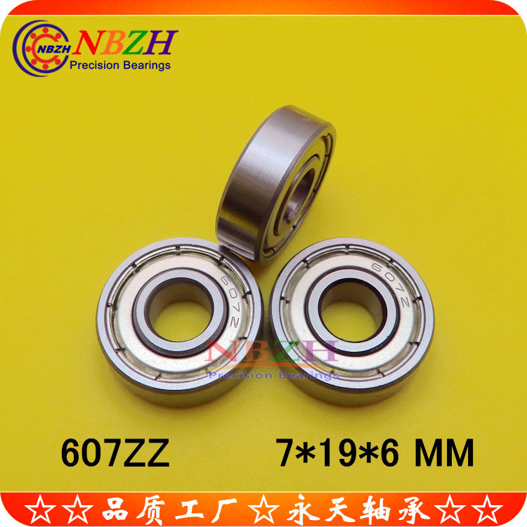แบริ่งมินิสแตนเลส S607ZZ 607ZZ 607-2RS R1970 7 * 19 * 6 มม. GEAA