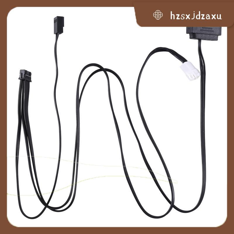 hzsxjdzaxu10Pin หม้อน้ําระบายความร้อนด้วยน้ําสายไฟสําหรับ NZXT Kraken X53 X63 X73 สายไฟสายแหล่งจ่ายไ