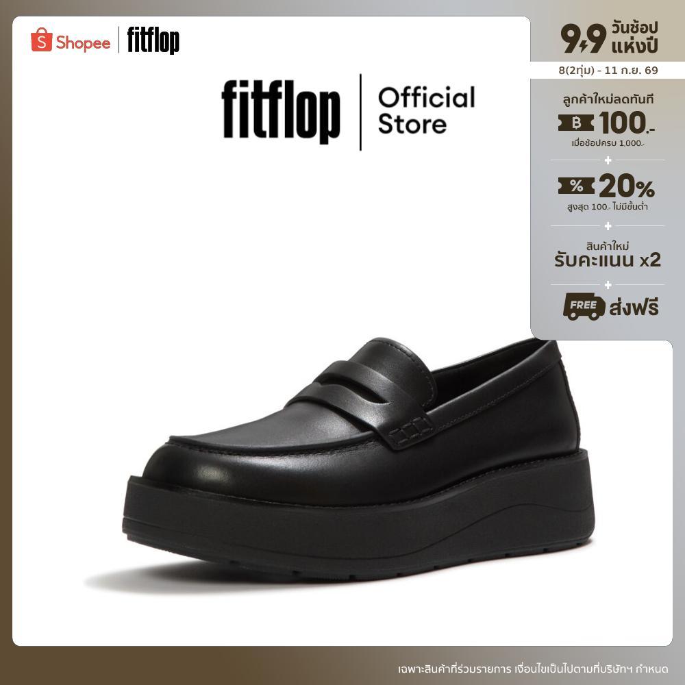 FITFLOP GEN-FF ROAM LEATHER LOAFERS รองเท้าโลฟเฟอร์ผู้หญิง รุ่น AAS-001 สี BLACK