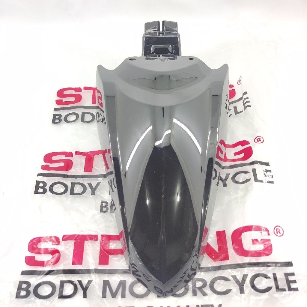 STRONG บังโคลนหน้าบังโคลนสีดําบังโคลนหน้า Honda Beat POP Original STRONG 12PART