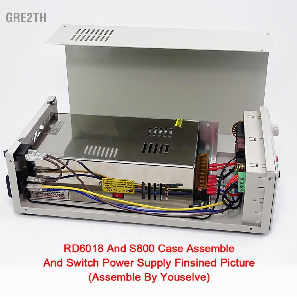 Gre2th S800 แหล่งจ่ายไฟดิจิตอล Outcast โวลต์มิเตอร์ที่อยู่อาศัยเหมาะสำหรับ RD6012/RD6012W/RD6018/RD6
