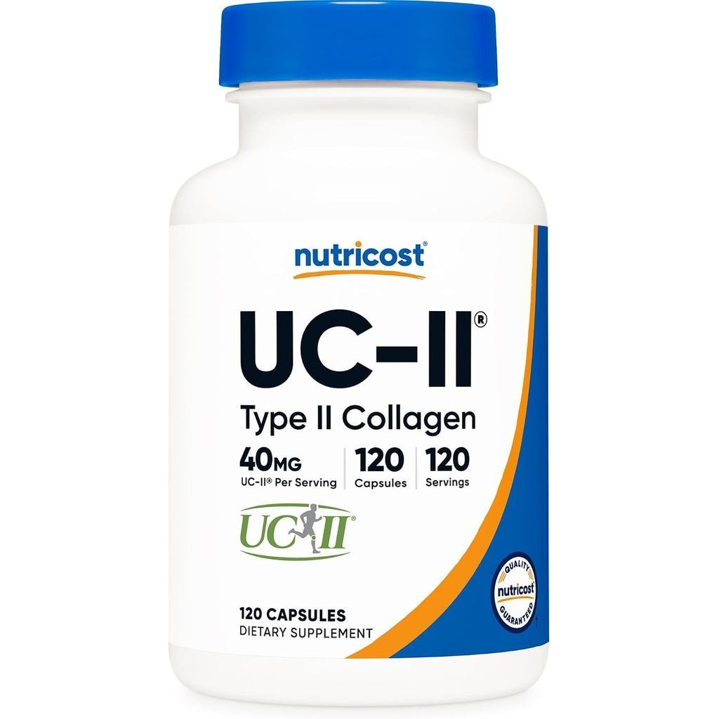 Nutricot UC-II Collagen 40mg, 120 แคปซูล, ปราศจากกลูเตน, ปลอดจีเอ็มโอ