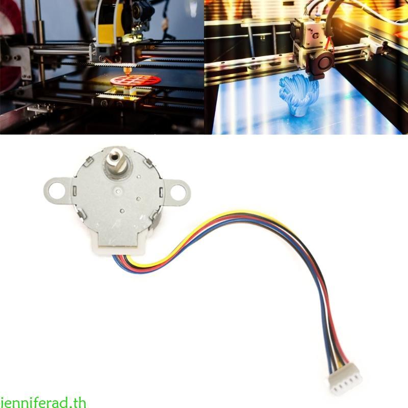 Jenniferad 24BYJ48-394B 5V 12V Reduction Stepper มอเตอร์ลดมอเตอร์ 4-Phase 5 สาย 1 64 Ra
