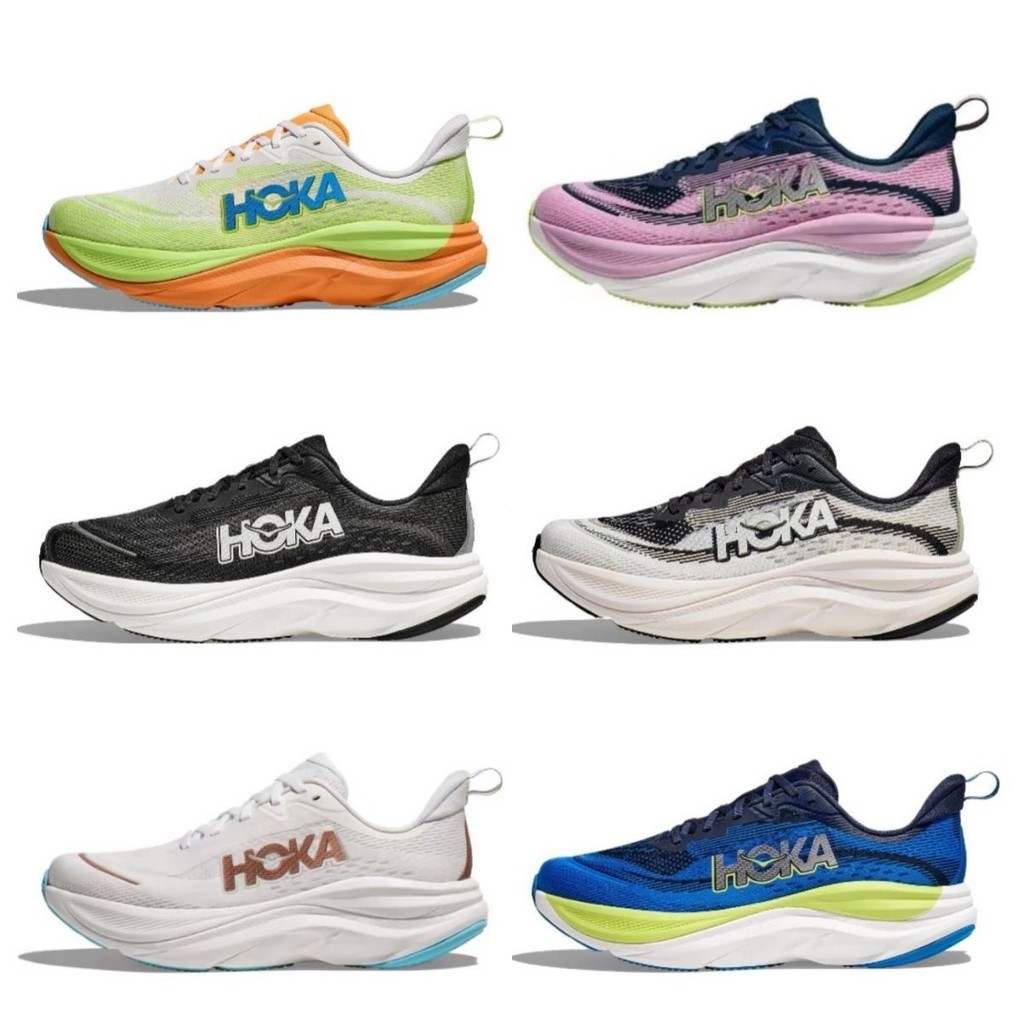 One Shipping การชําระเงิน hoka เตรียมสําหรับผู้ชายและผู้หญิงดูดซับแรงกระแทกรองเท้าวิ่งสีเขียวหนึ่งรอ