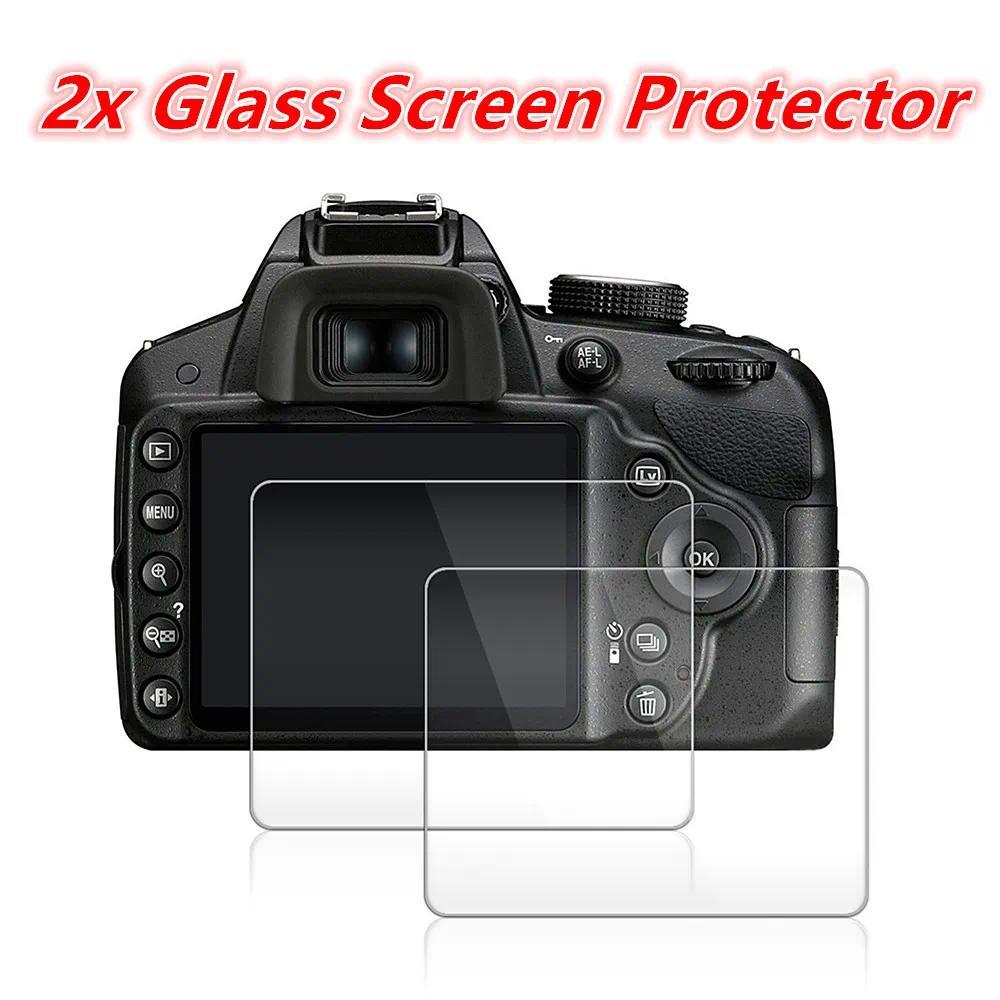 2x Glass LCD Screen Protector For Canon EOS R6II R6III 6D 7D 5D II III IV R7 R5 R6 R3 RP M50 4000D 3