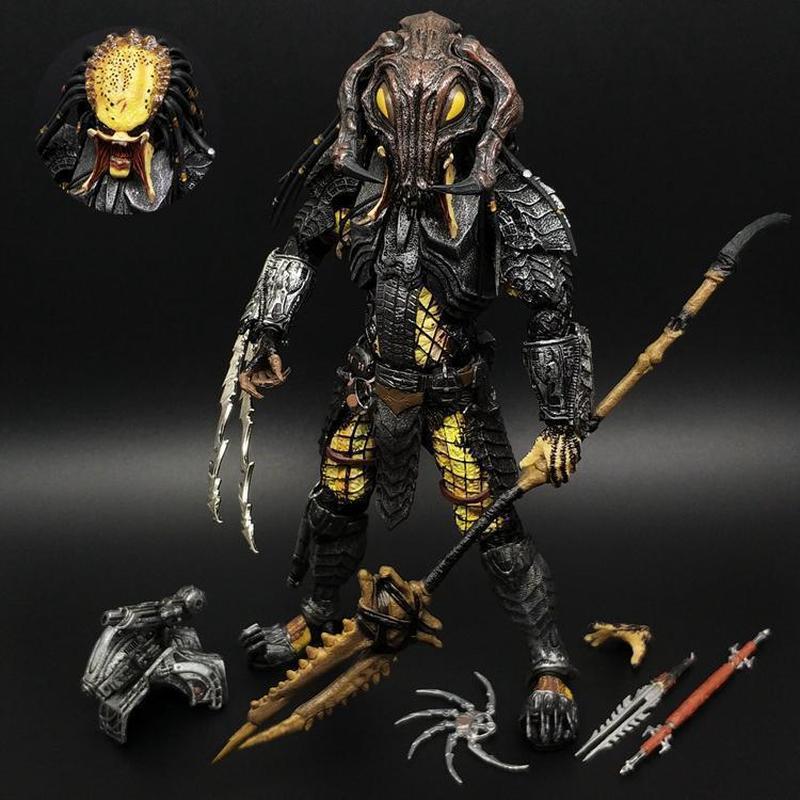 【พร้อมส่ง】NECA feral predator figure avp neca hiya predator wolf แท้ แท้ badlands prey the figure NE