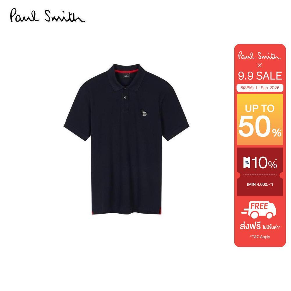 Paul Smith เสื้อโปโลเชิ้ตผู้ชาย รุ่น M2R-183K-PZEBRA-49 สี Navy