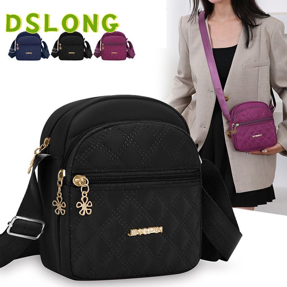 DSLONG Messengers Bag,Crossbody Multifunctional Small Square Bags, Tote Nylon Multi-Channel Shoulder