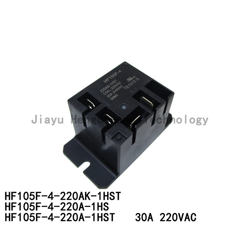 HF105F-4 JQX-105F-4-220AK-1HST JQX-105F-4-220A-1HST HF105F-4-220A-1HS 220VAC 30A High-Power รีเลย์ใน