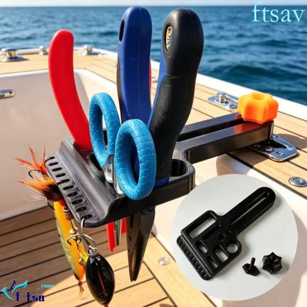 SWIFTSAVER Kayak Fishing Gear Holder, Portable Sturdy Fishing Kayak Accessory, ติดตั้งง่ายสแตนเลสทนท