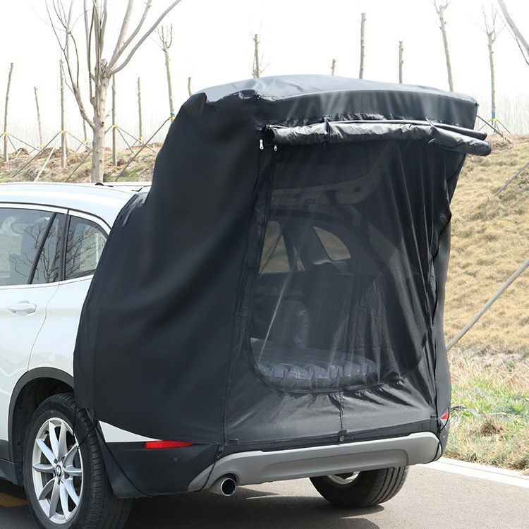 SUV ด้านหลัง Extension เต็นท์ด้านหลัง Self-Driving Tour กลางแจ้ง Camping รถยนต์