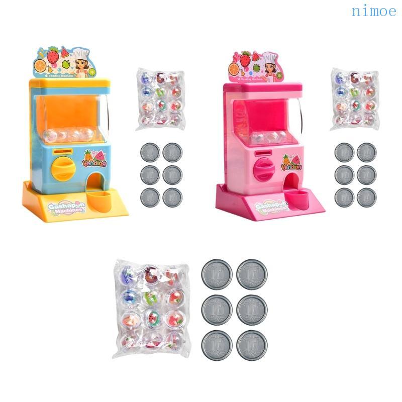 Nio Mini Vending Machine Game Vending Grabber Gashapon สําหรับเด็กวัยหัดเดินทารก