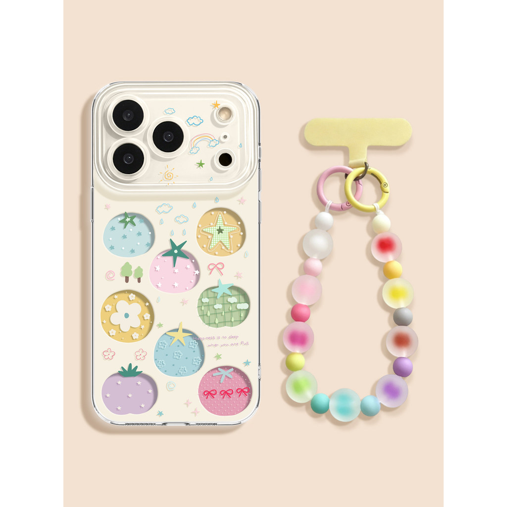 2026 Uston สไตล์ใหม่เหมาะสําหรับ Apple 17promax Case iPhone1715 สีสันมะเขือเทศ 13 Dopamine 18pro Lan