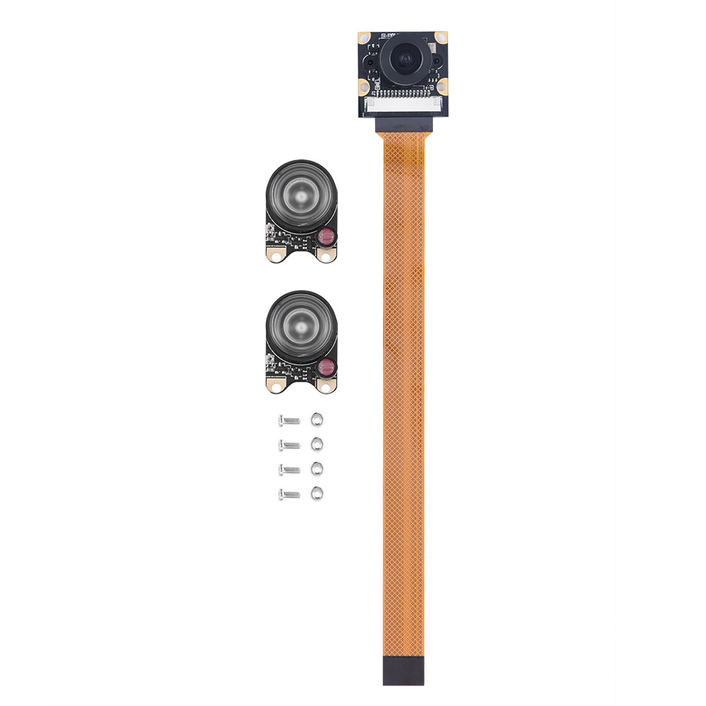 5MP Webcam Sensor Module Night Vision พร้อมไฟ IR มุมกว้าง 60 องศาเลนส์ 1080p 30fps สนับสนุนปรับ Foca