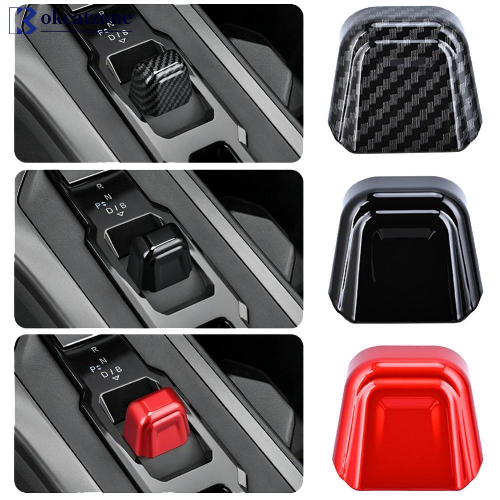OKCATZONE ภายในรถเกียร์ Shift Knob Cover Trim ABS อุปกรณ์เสริมสําหรับ Toyota RAV4 XA60 2026 เฉพาะสํา